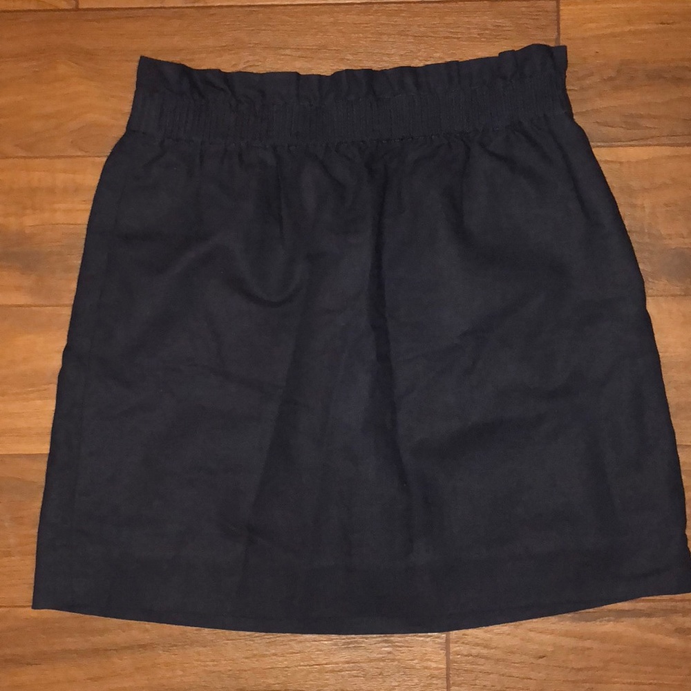 Adorable navy skirt from J Crew